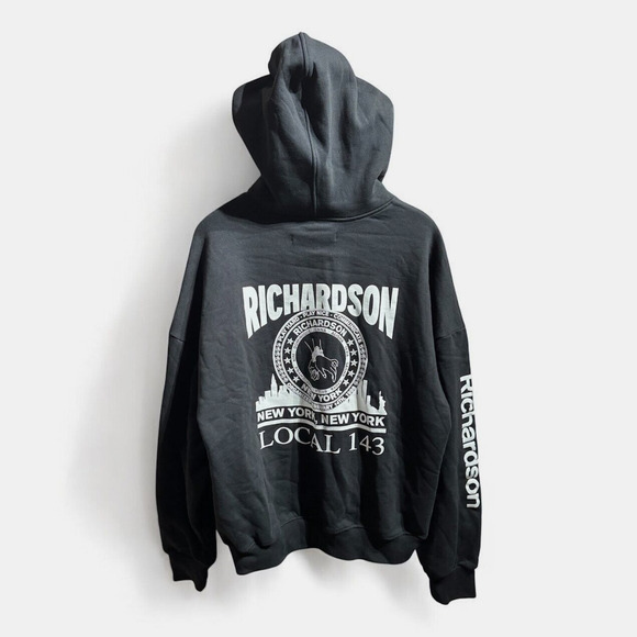 Richardson "Local 143" Teamster Zip Up Hoodie size L - Picture 5 of 5